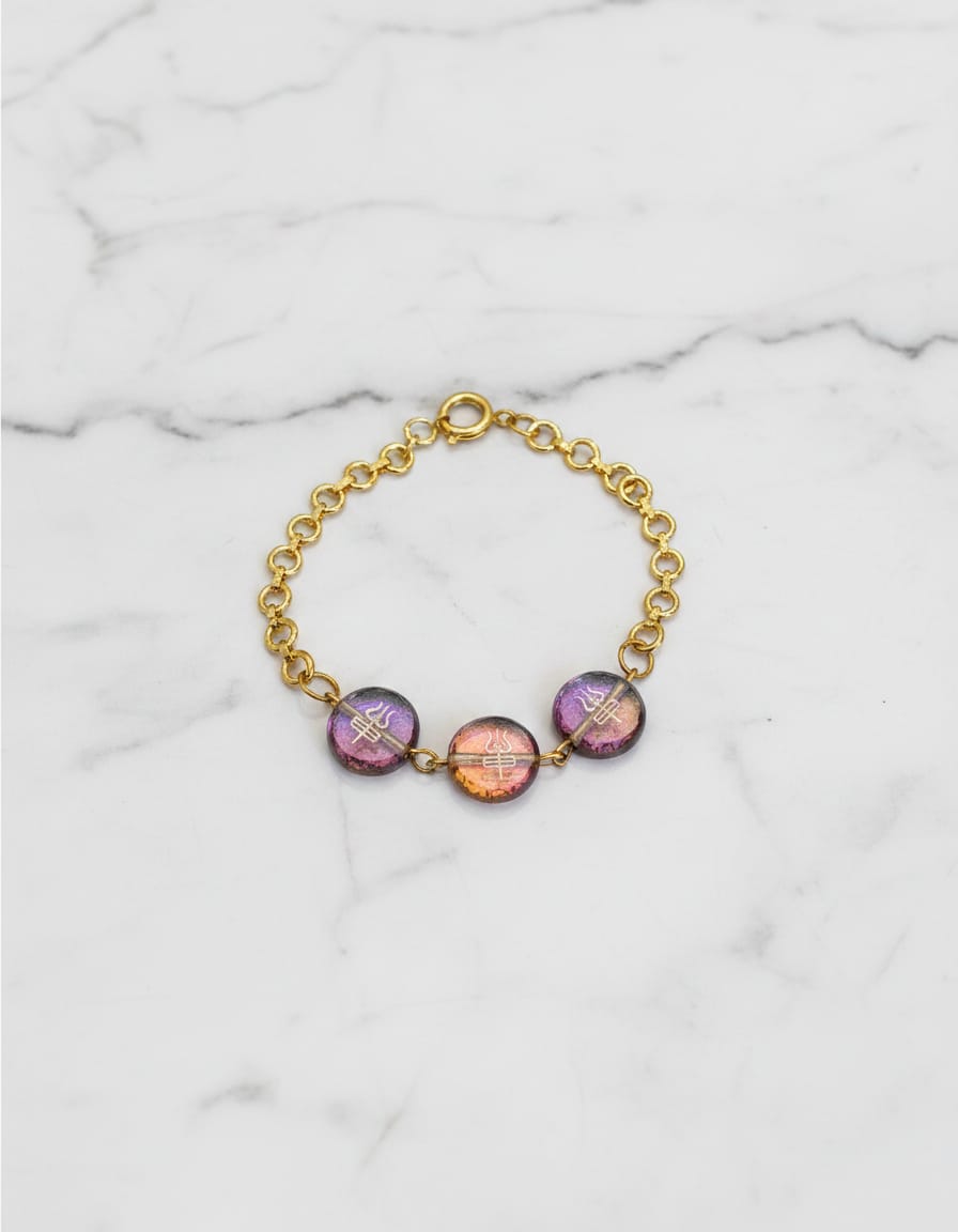 Shiva Triple Rakhi Bracelet